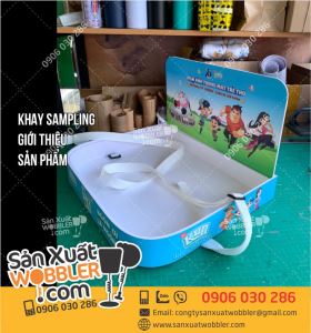 Khay sampling giới thiệu sản phẩm Sữa