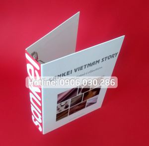 Sản xuất bìa catalogue mẫu vải