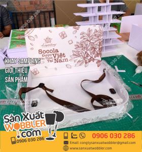Khay Sampling giới thiệu sản phẩm Socola