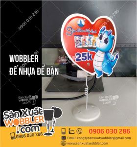 Wobbler quảng cáo Sữa chua sấy lạnh