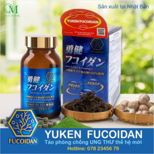 Fucoidan Nhật Bản - Yuken Fucoidan sản phẩm hỗ trợ điều trị UNG THƯ