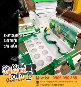 Khay sampling giới thiệu sản phẩm Trà